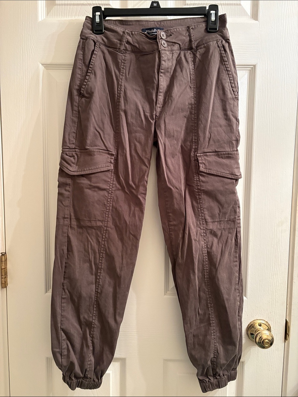 Men's Cargo Jogger Pants in Taupe — Casual Utility Style